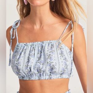 LoveShackFancy Simpson Crop Top